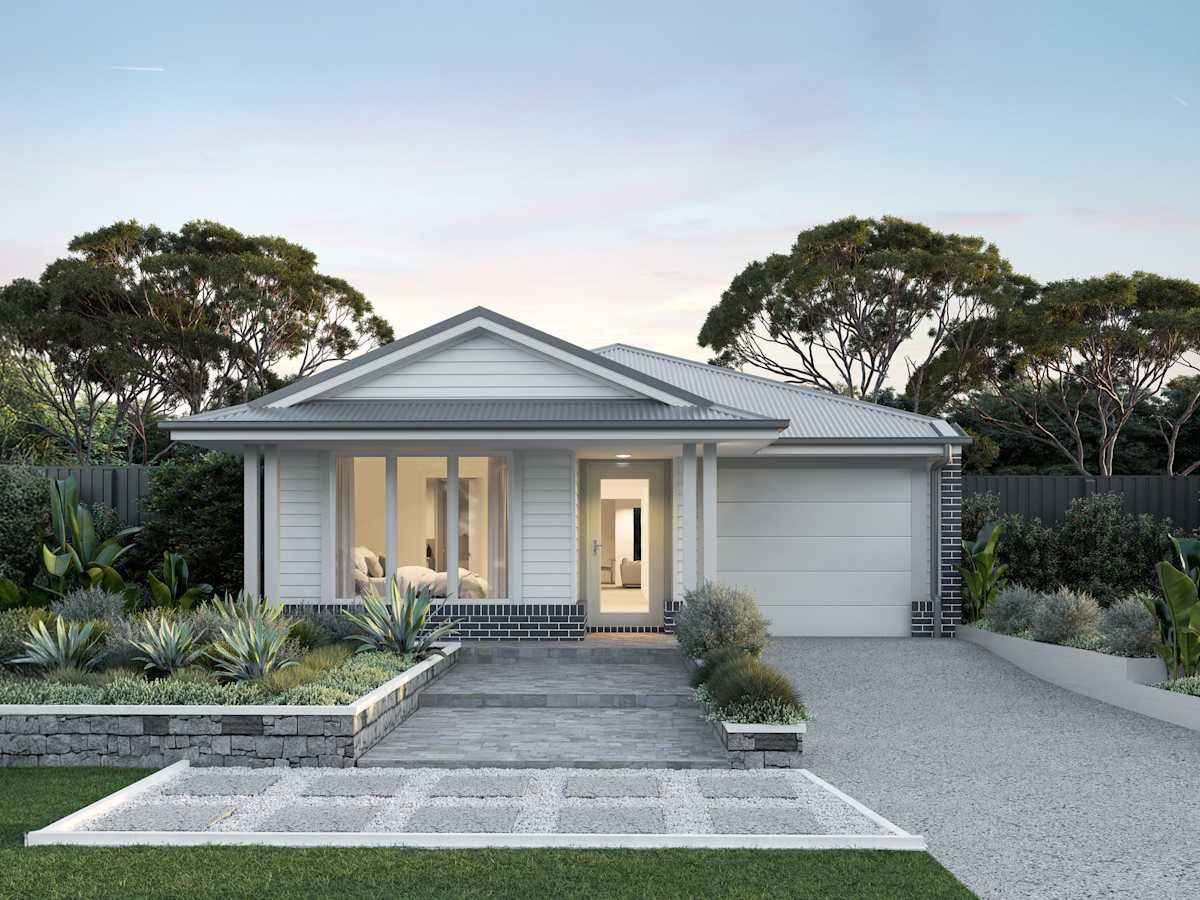 Camelle One house design with Seaspray facade