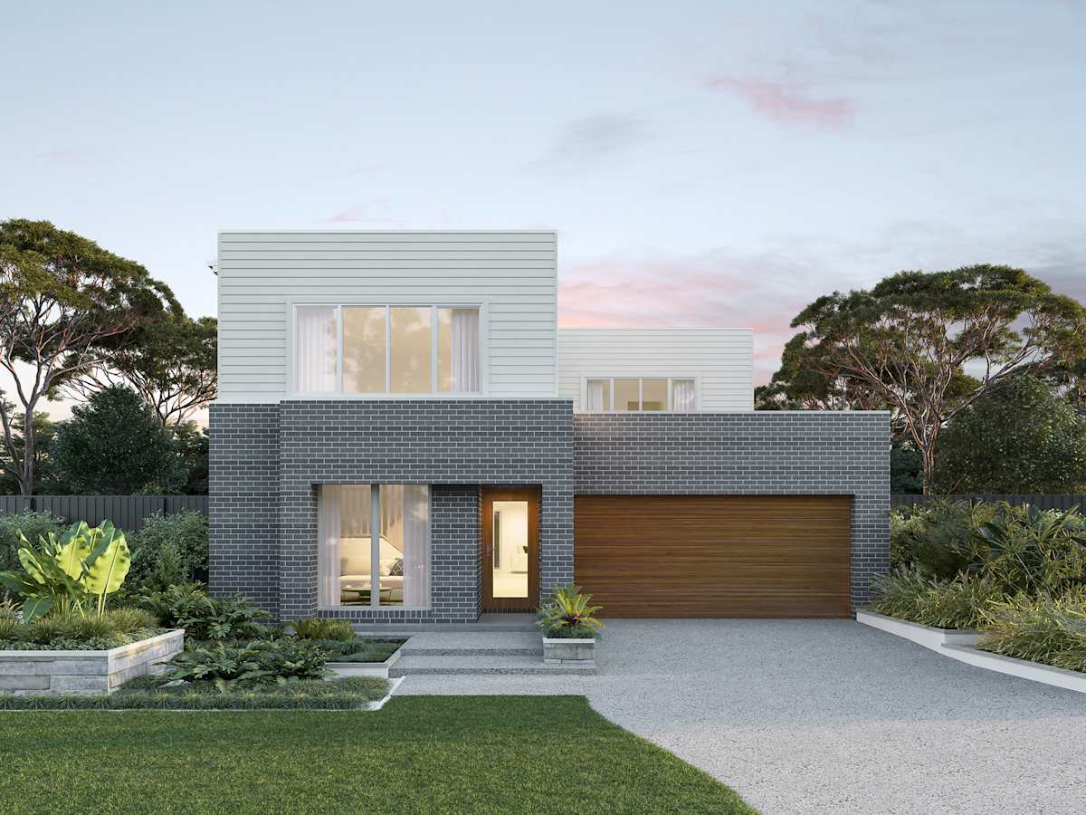 Ventura One house design with Urban facade