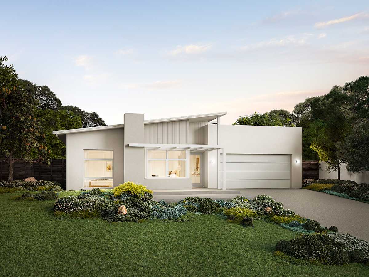 Anchorage Encore house design with Pacific facade