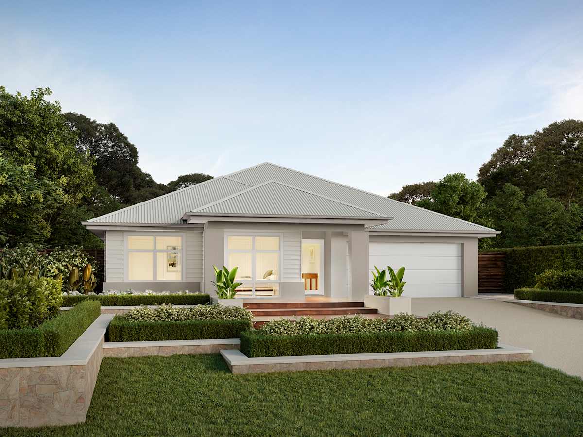 Anchorage Manor house design with Cascade facade
