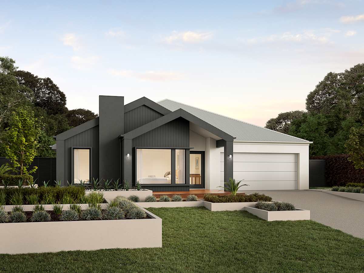 Miami Executive house design with Scandi facade