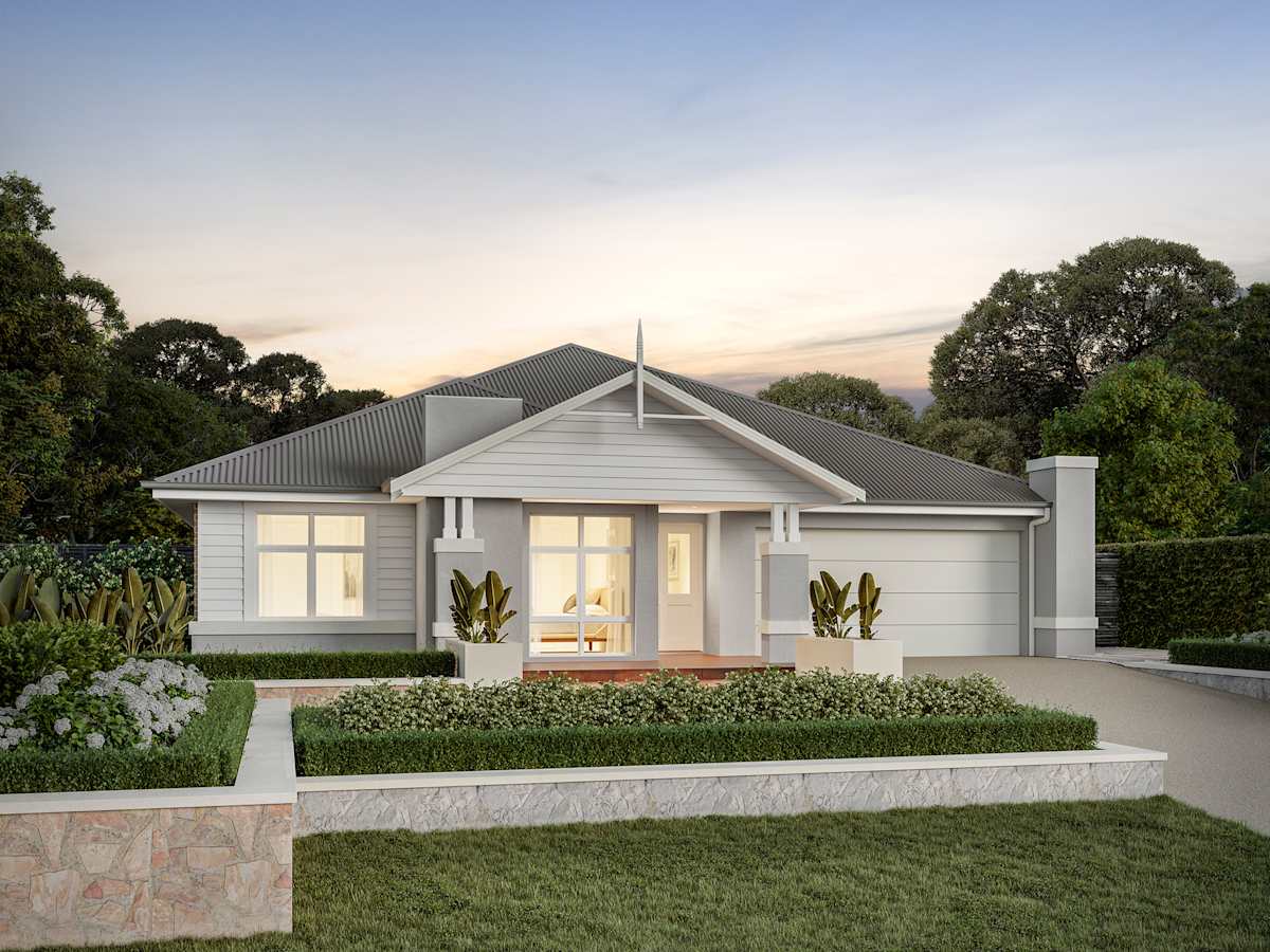 Miami Executive house design with Westbury facade