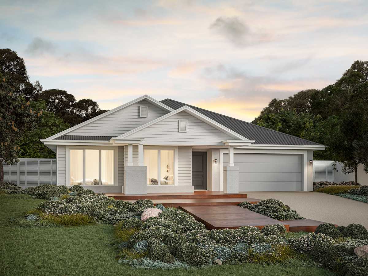 Miami Grande house design with Whitehaven facade
