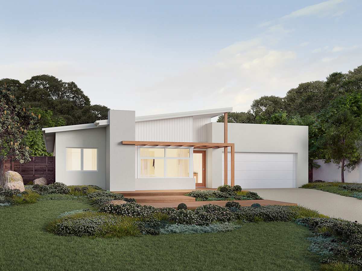 Retreat Classic house design with Pacific facade