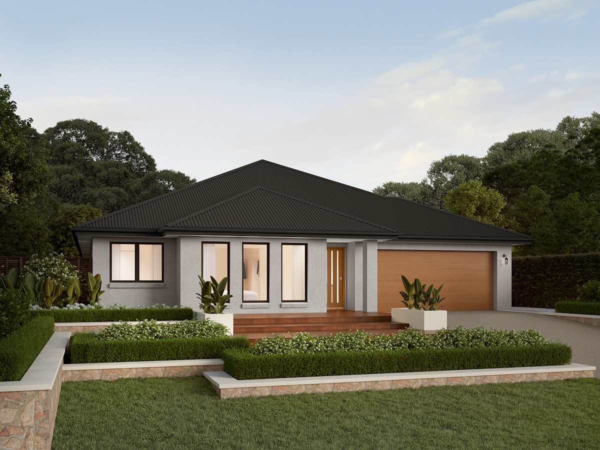 Retreat Classic house design with Classic facade