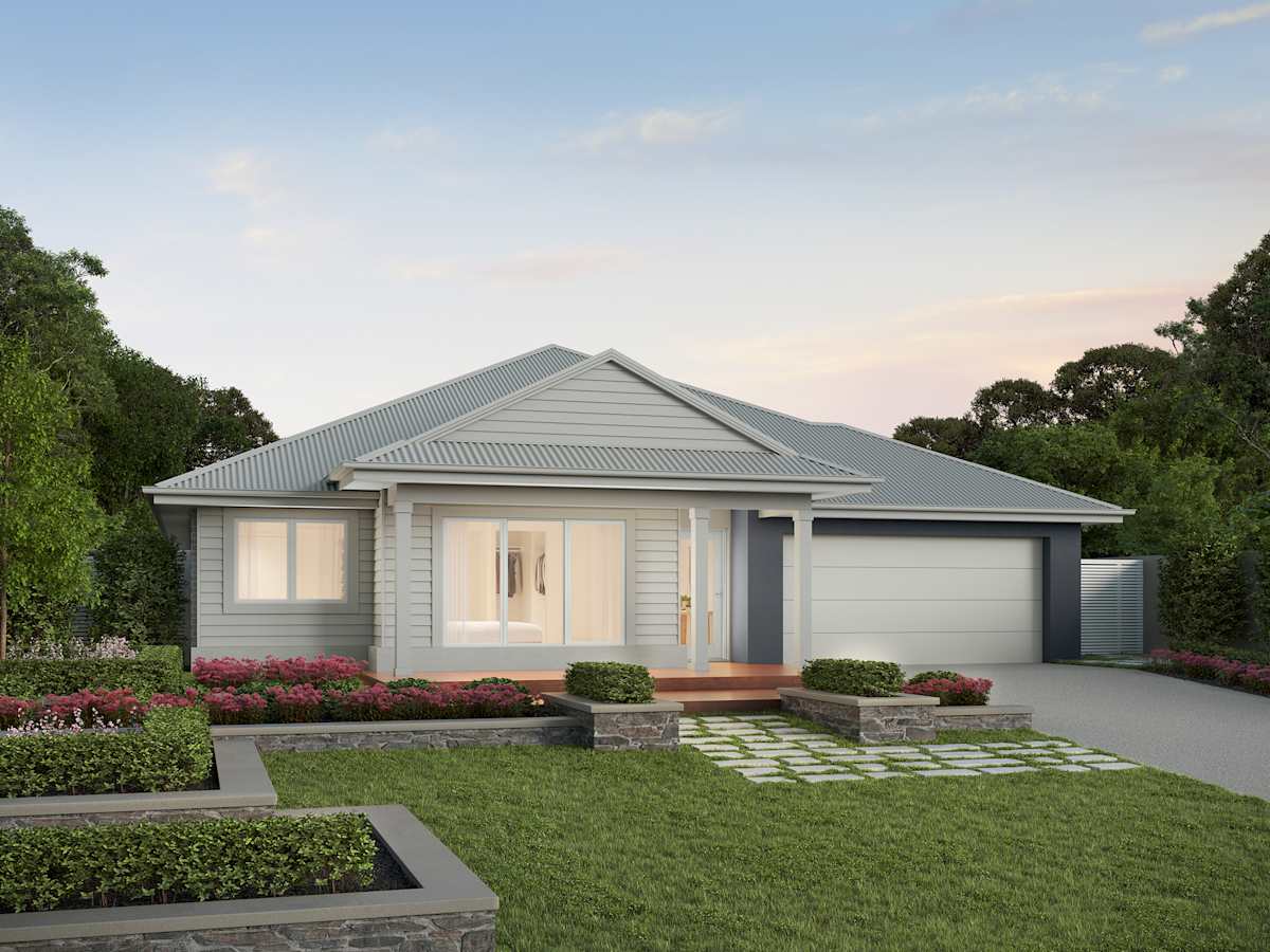 Retreat Grande house design with Sanctuary facade