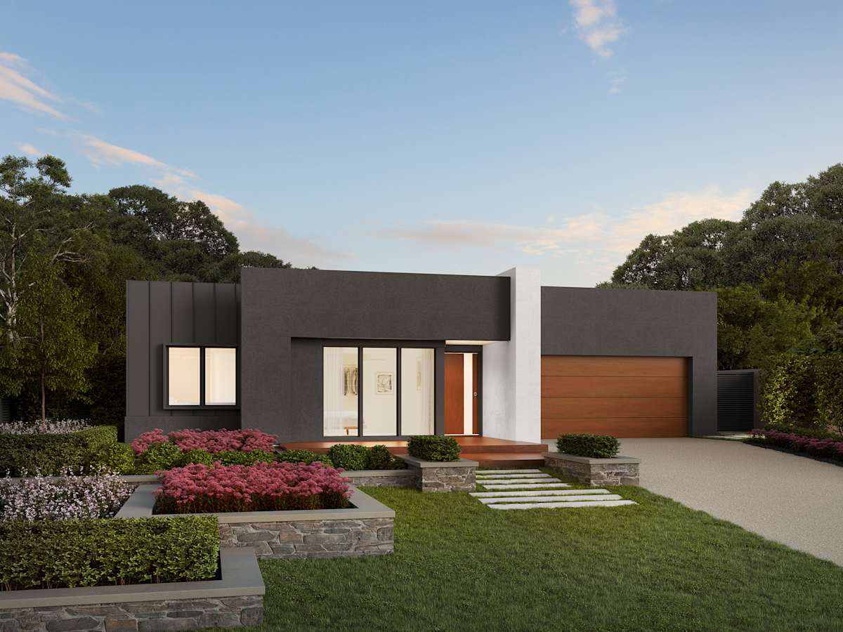 Retreat Grande house design with Lumiere facade