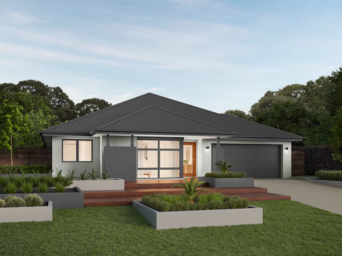 Retreat Grande house design with Tempo facade