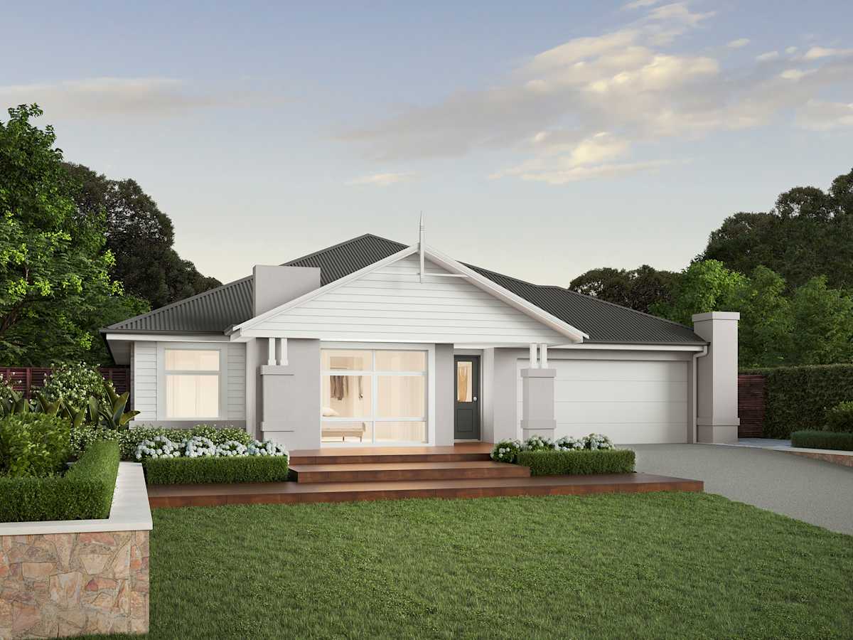 Retreat Grande house design with Westbury facade