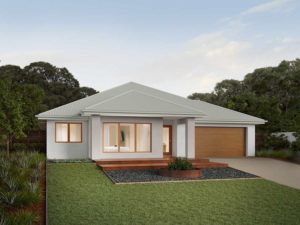 Retreat Grande house design with Aston facade