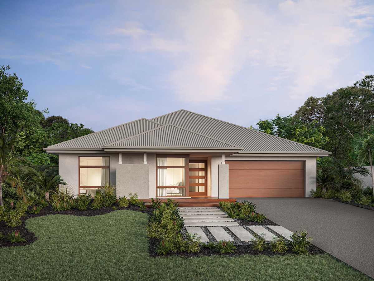 San Marino Grande house design with Tempo facade