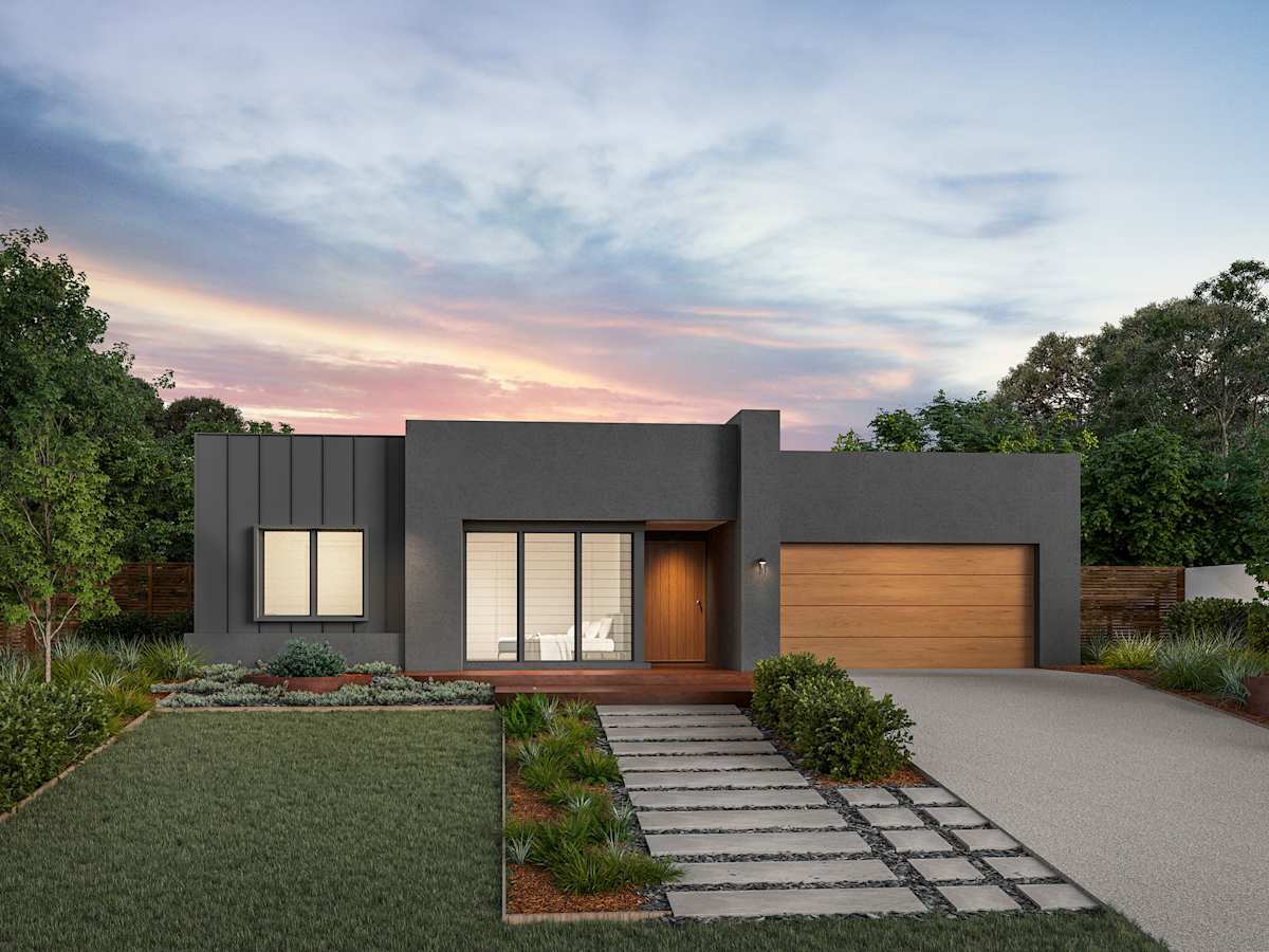 San Marino Manor house design with Lumiere facade