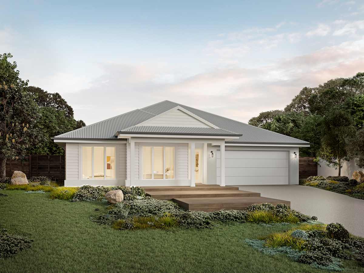 Seaside Executive house design with Sanctuary facade