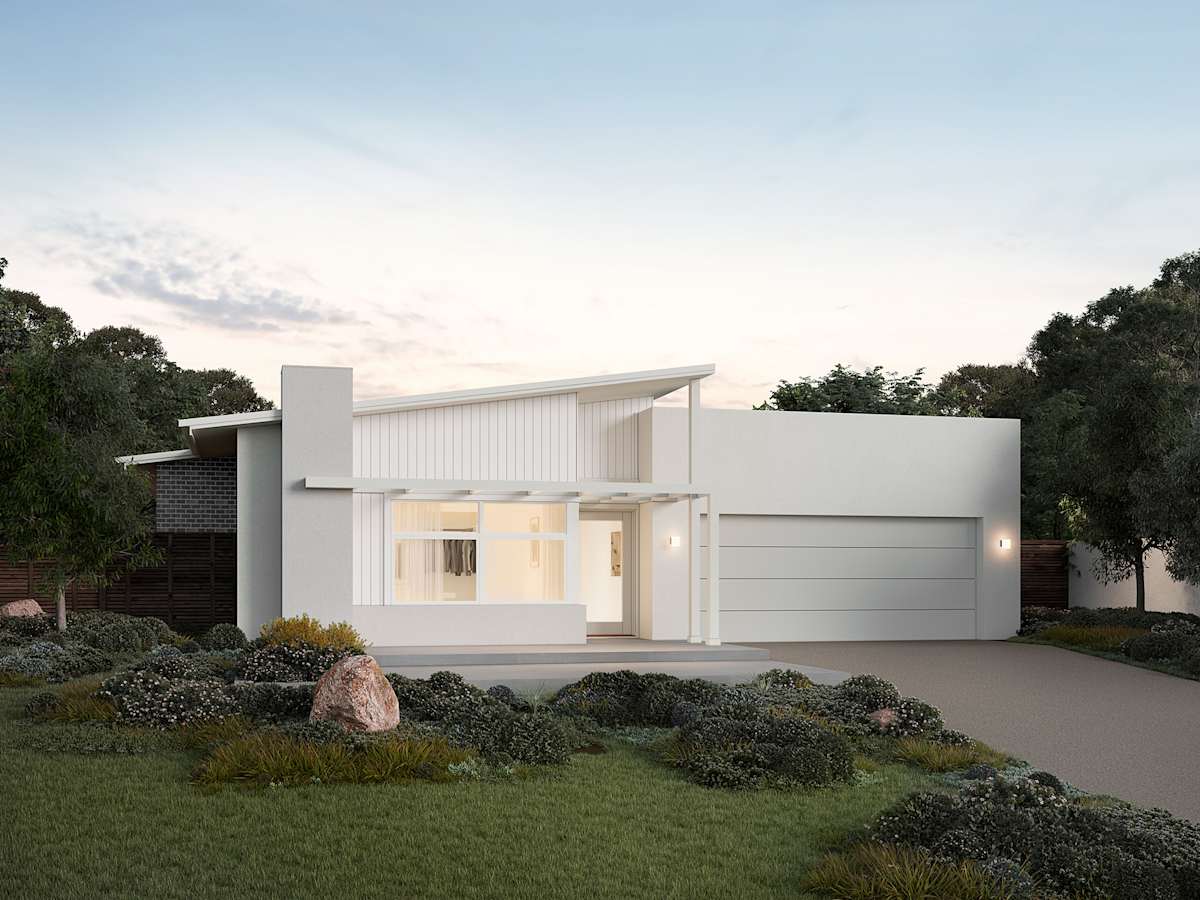 St.Tropez Encore house design with Pacific facade