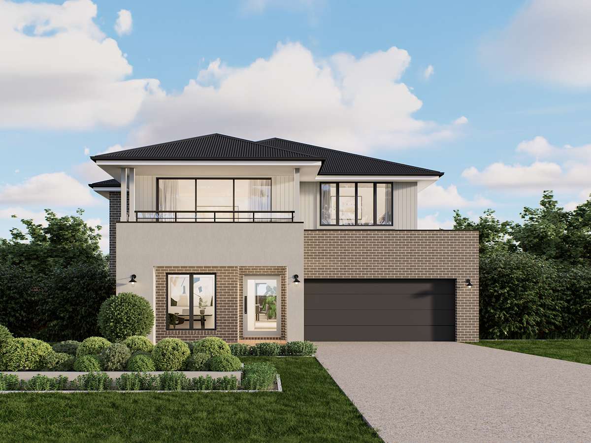 Allora 40 One house design with Gregson facade
