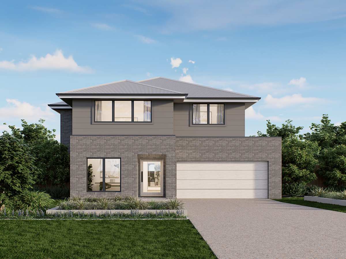 Allora 40 One house design with Classic facade