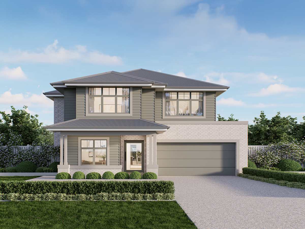 Allora 40 One house design with Calverston facade
