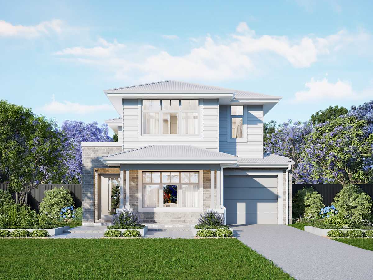 Aria 28 One house design with Caslverston facade