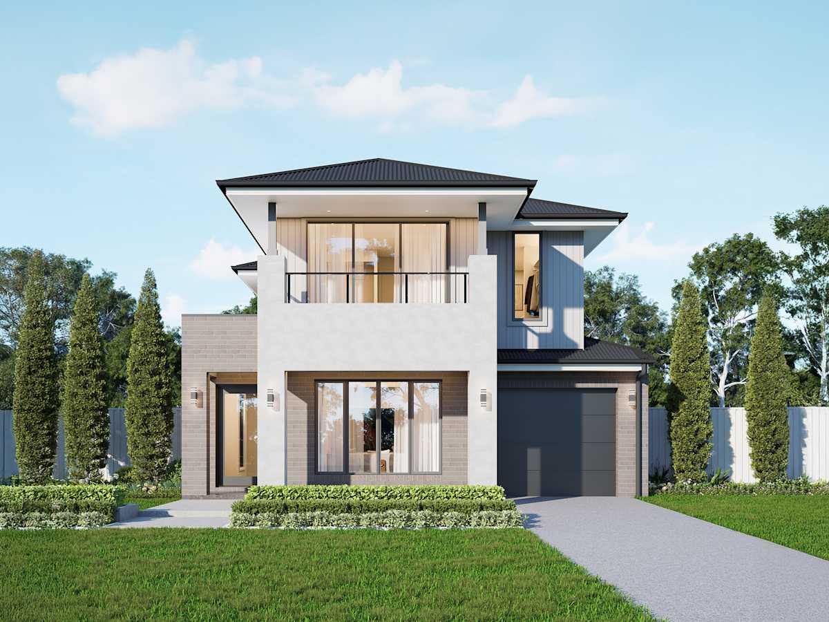 Aria 28 One house design with Vincent facade