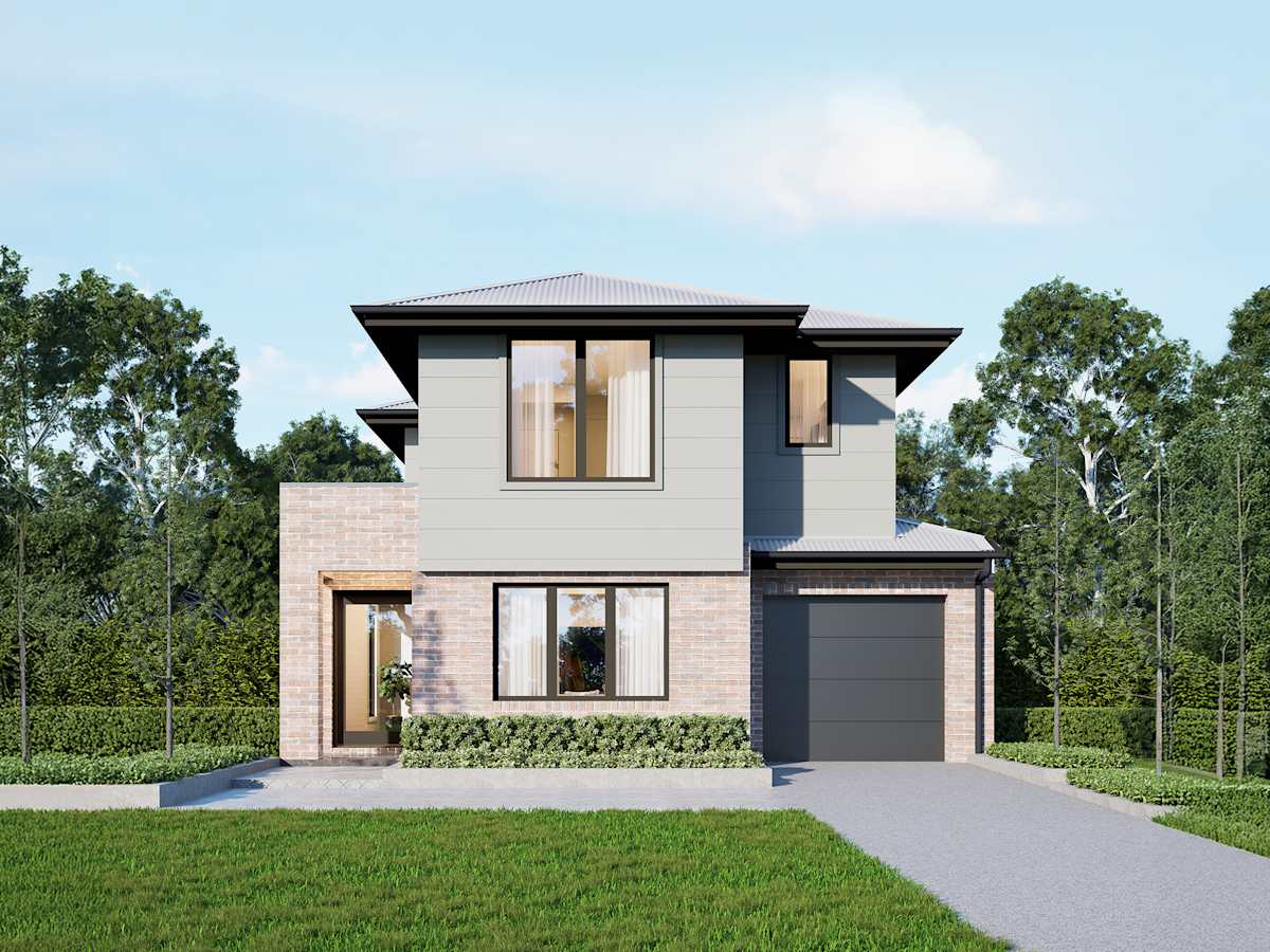 Aria 28 One house design with Classic facade