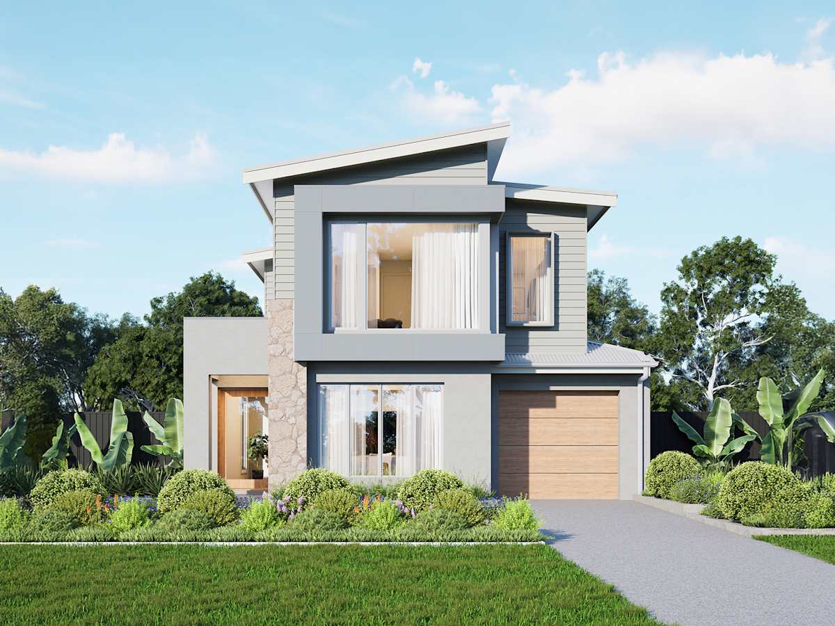 Aria 31 One house design with Burleigh facade