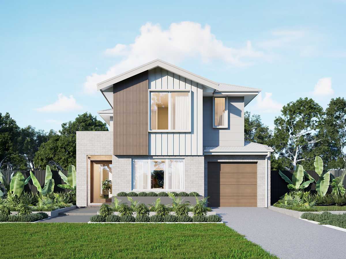 Aria 31 One house design with Byron facade