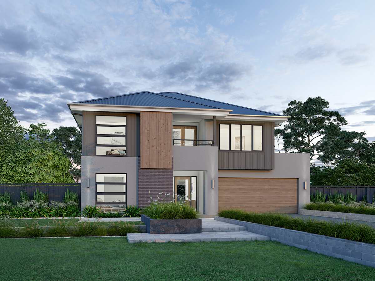 Cranbourne 36 One house design with Avalon facade