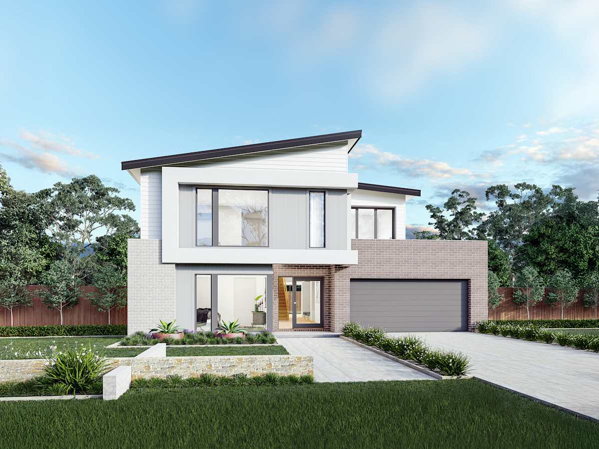 Gradeur 42 One house design with Burleigh facade