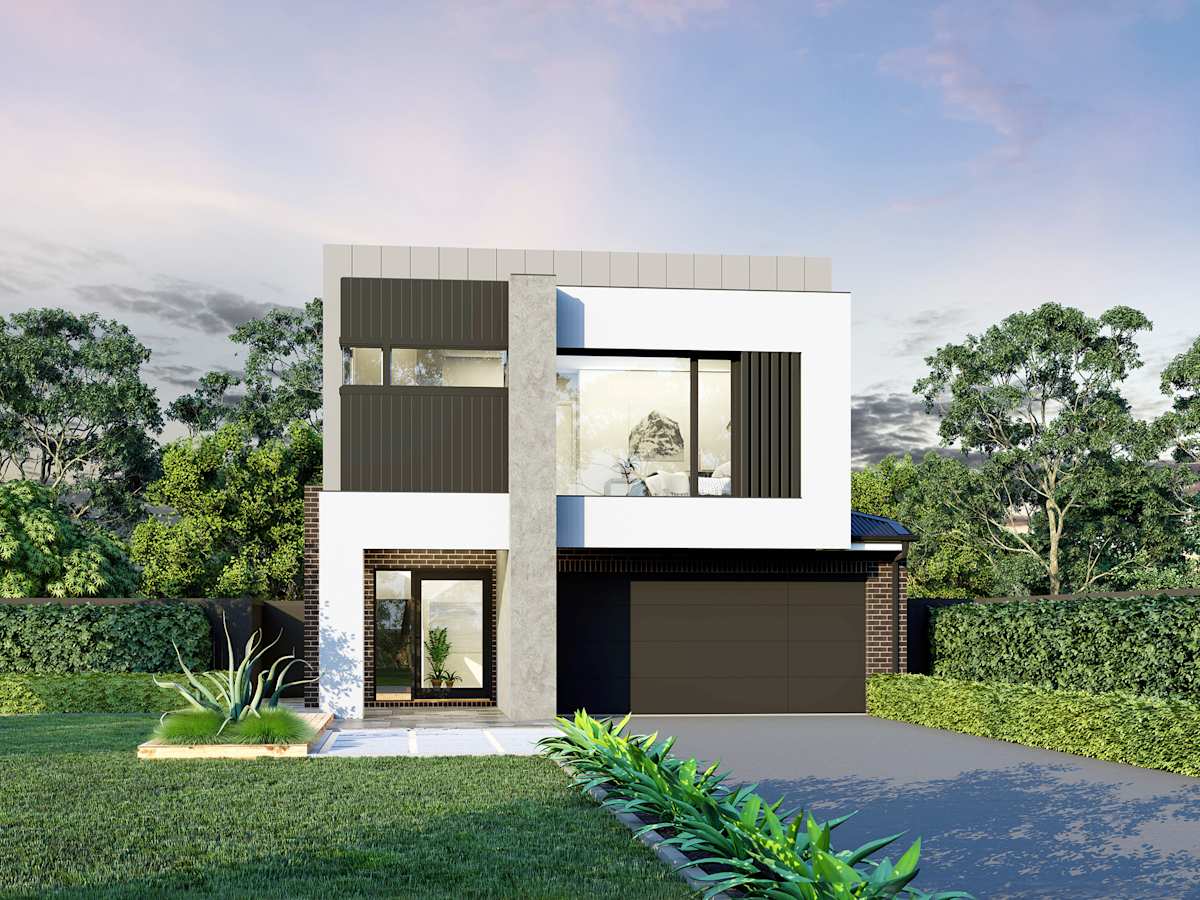 Lancaster 31 One house design with Akron facade