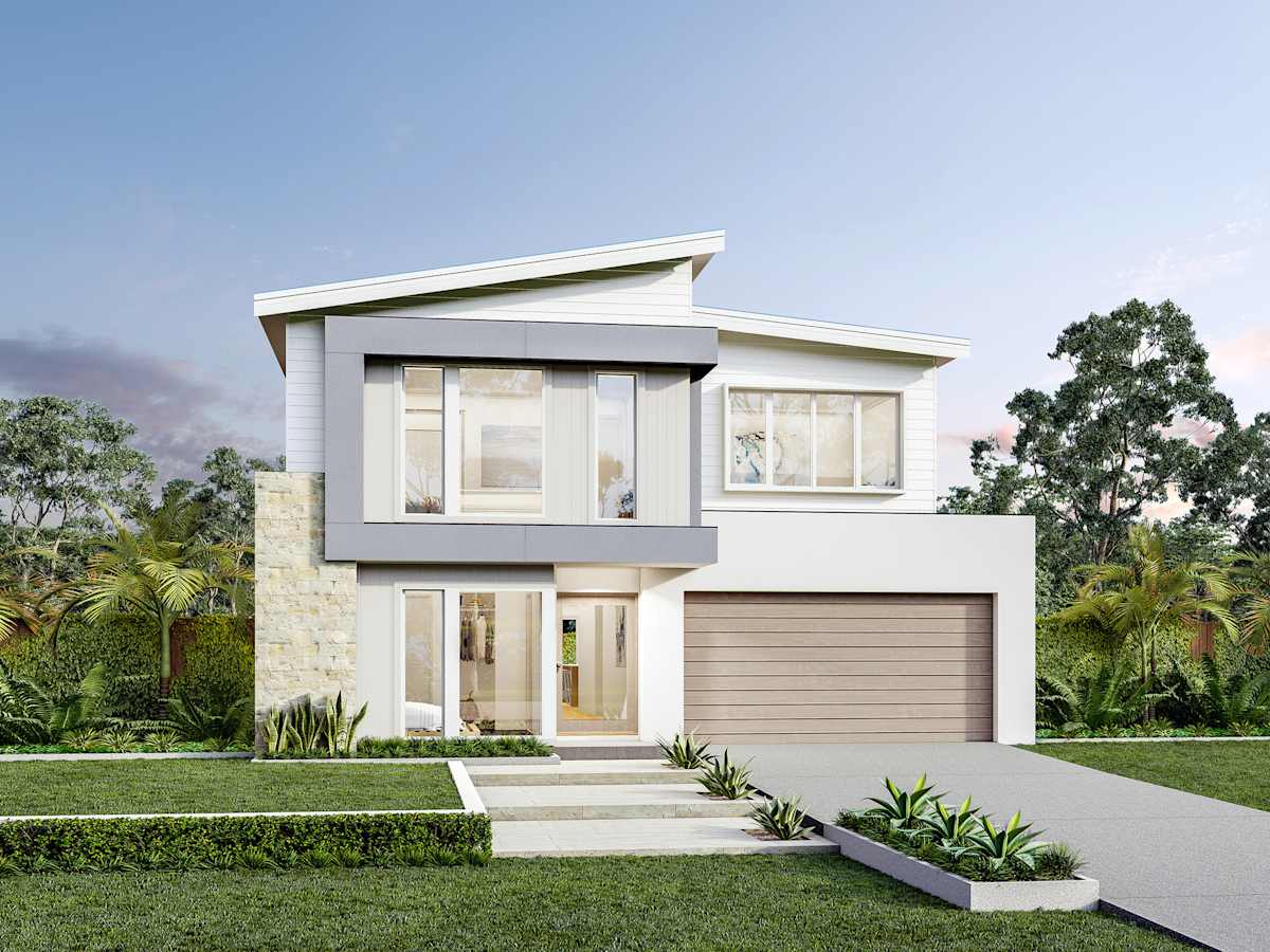 Manhattan 38 One house design with Burleigh facade