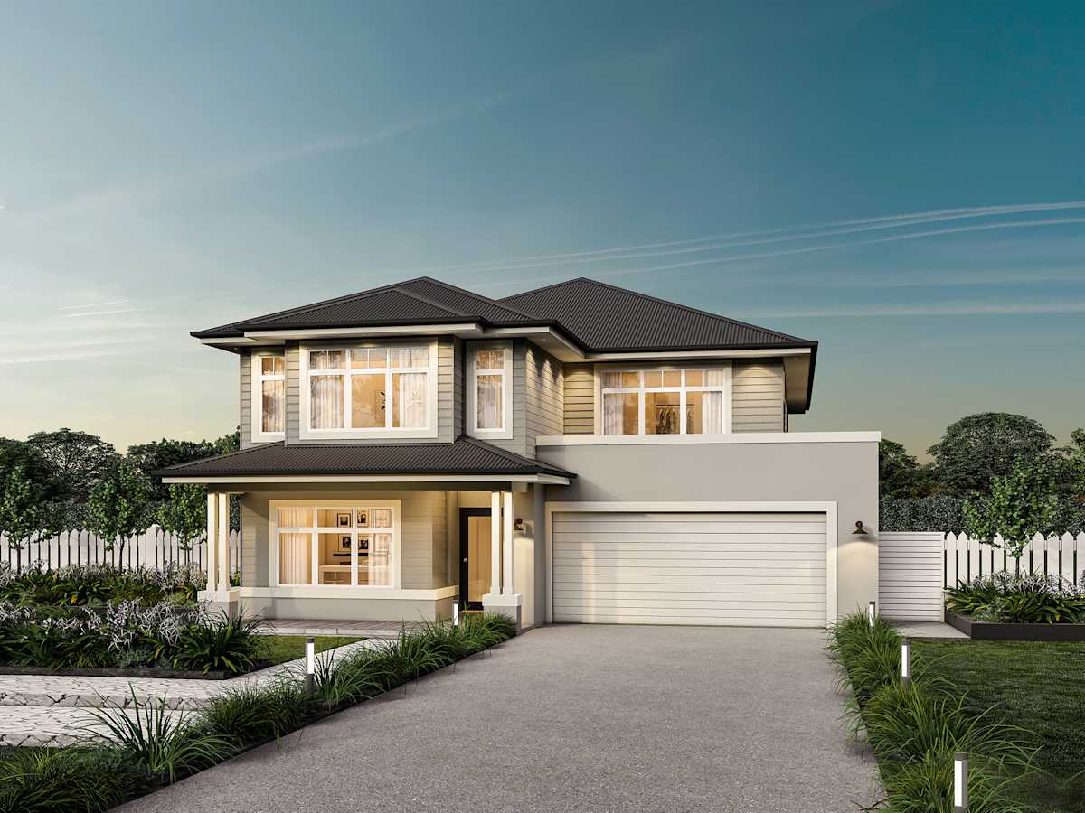 Panorama 36 house design with Calverston facade