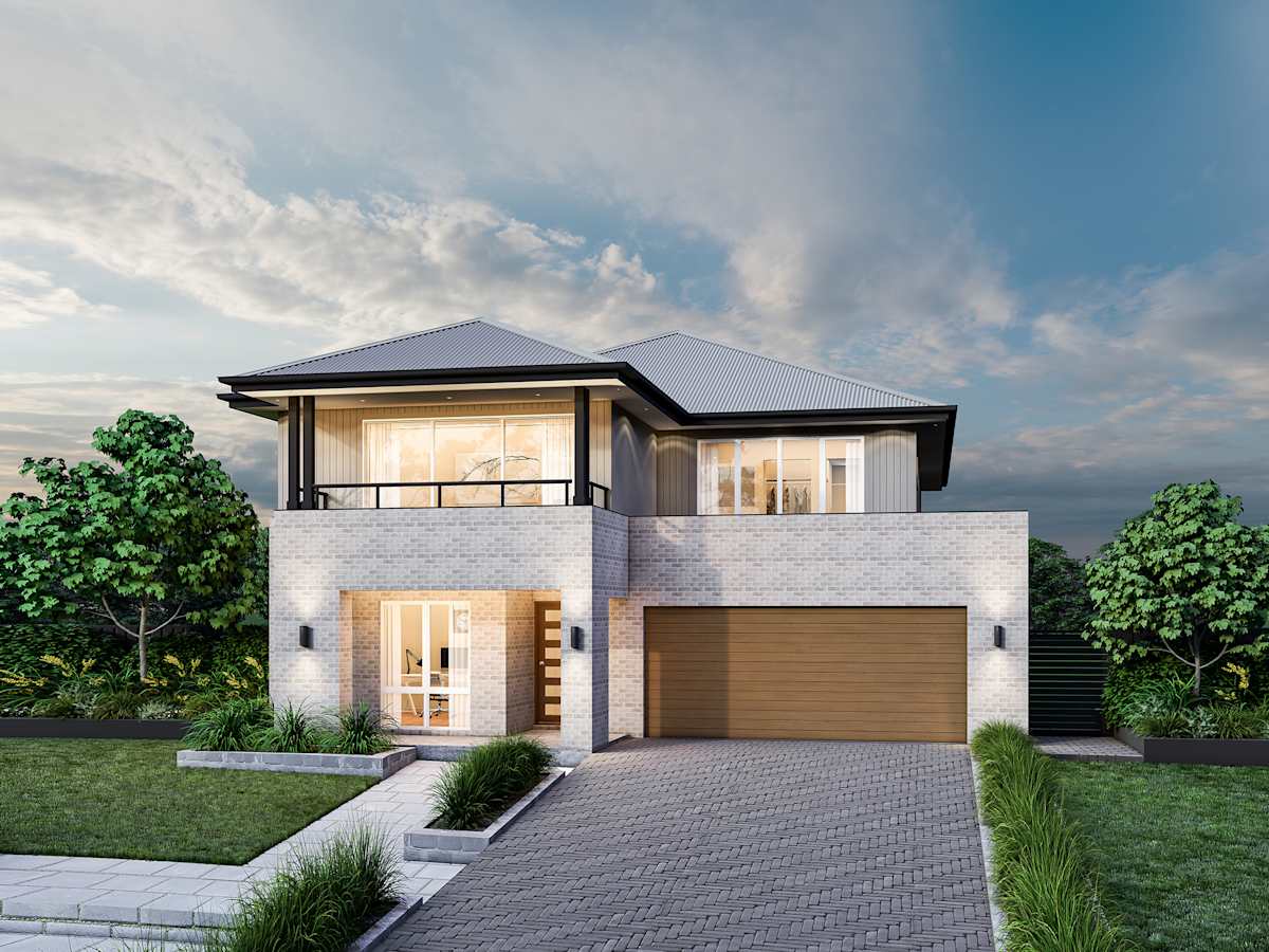 Panorama 39 house design with Gregson facade
