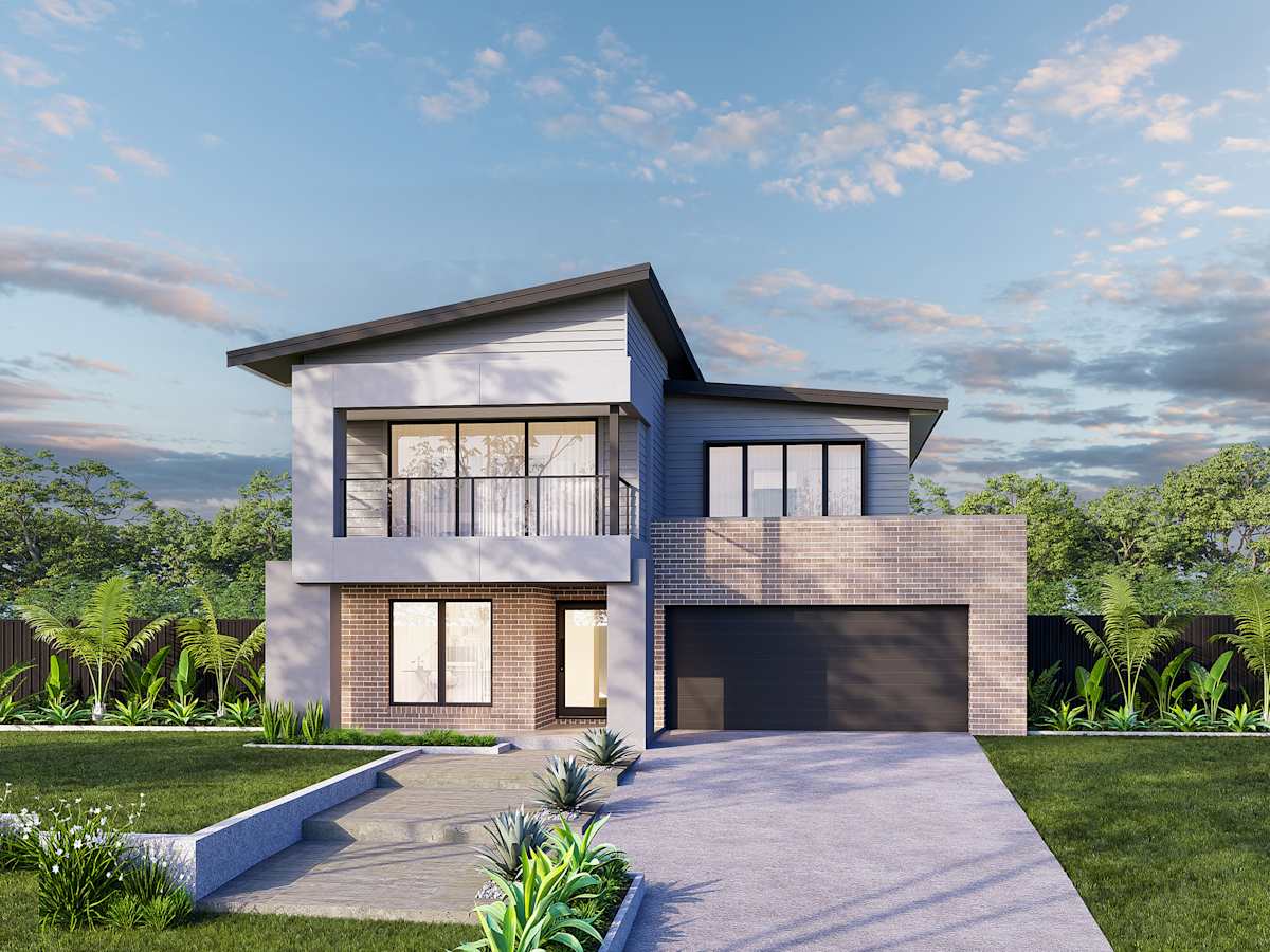 Panorama 39 house design with Valencia facade