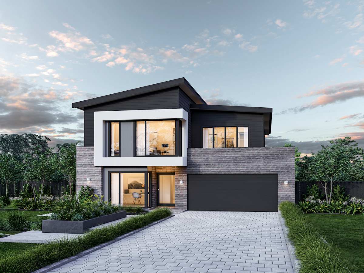 Panorama 39 house design with Burleigh facade