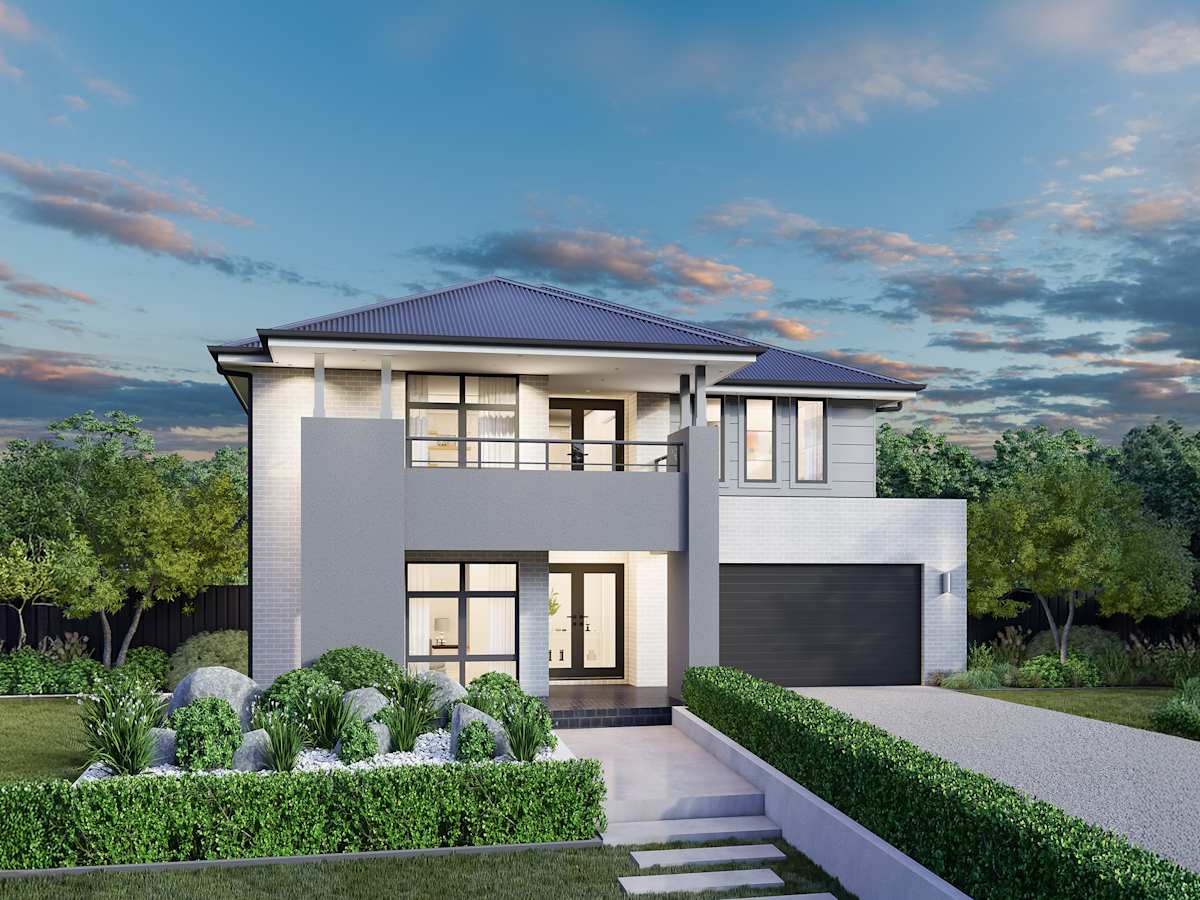 Saxonvale 40 One house design with Vantage facade