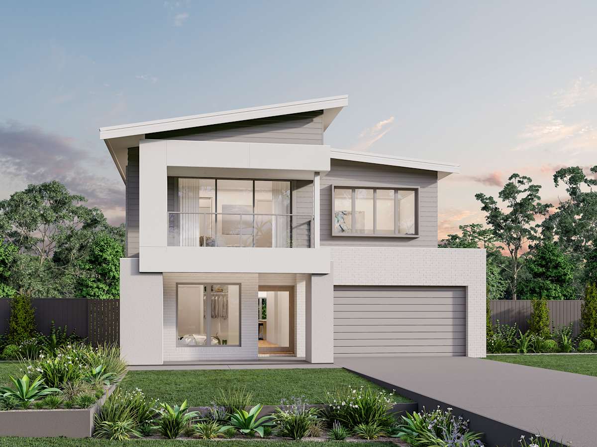 Manhattan 38 One house design with Valencia facade