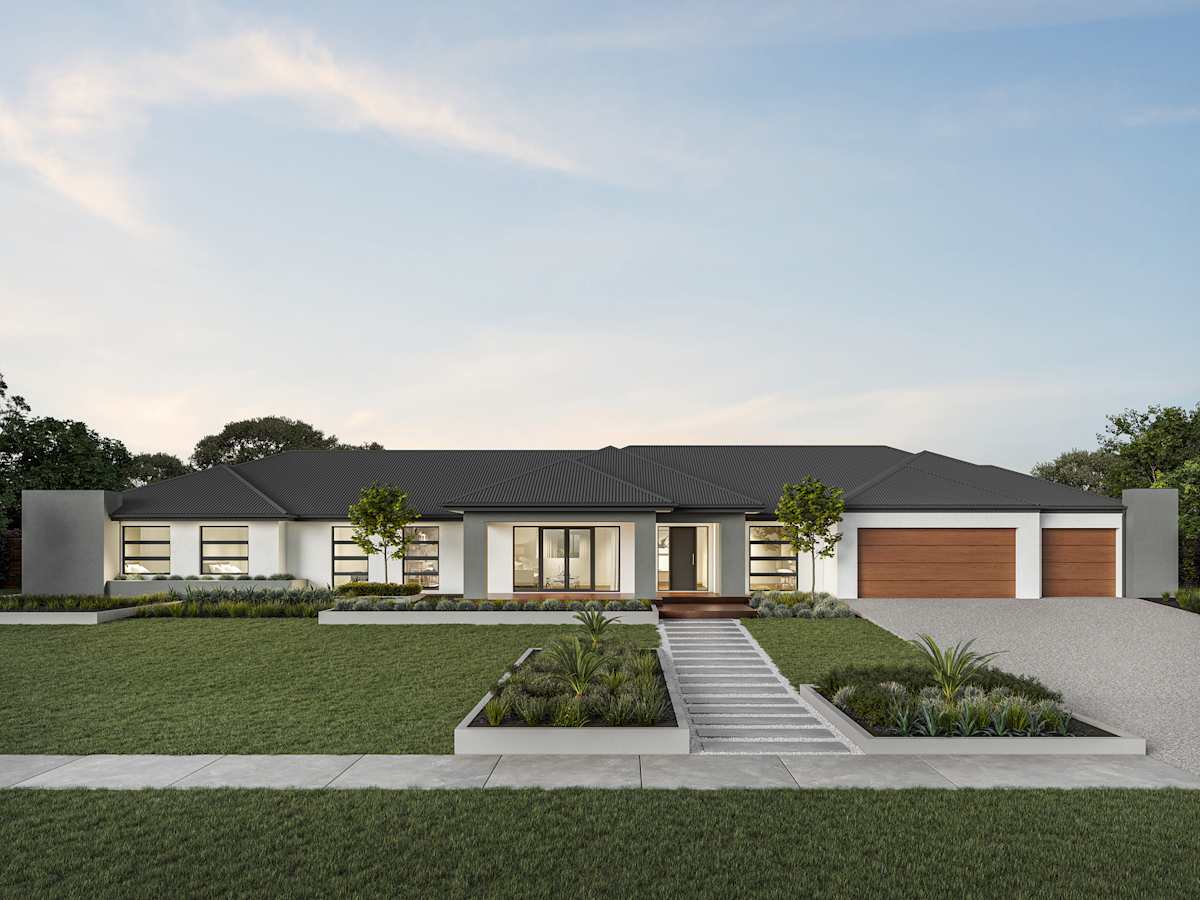 Bronte Executive Grande Manor Two house design with Nexus C facade
