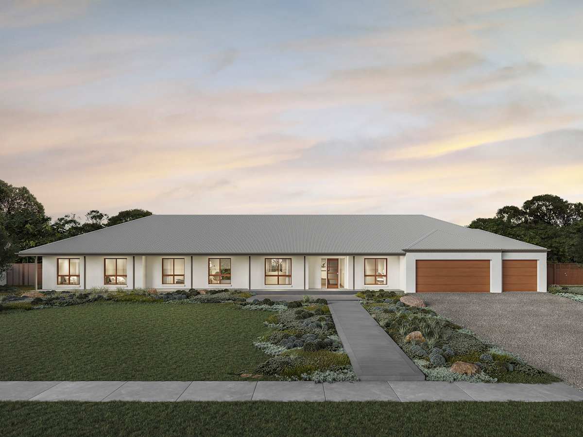 Bronte Executive Lodge house design with Classic facade