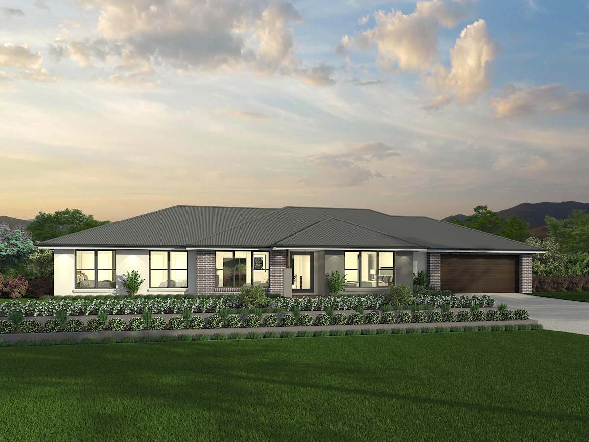 Esperance Executive house design with Classic facade
