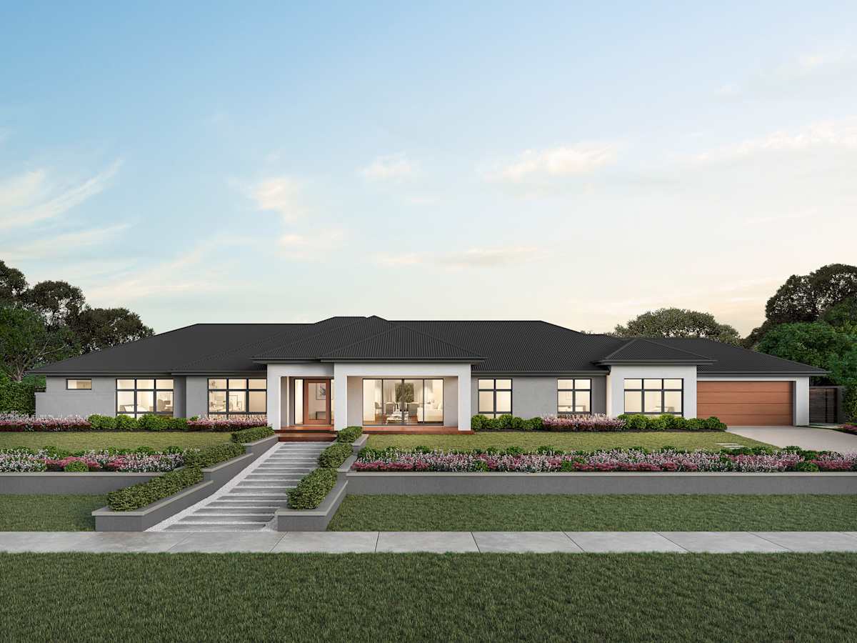 Hermitage house design with Detroit facade