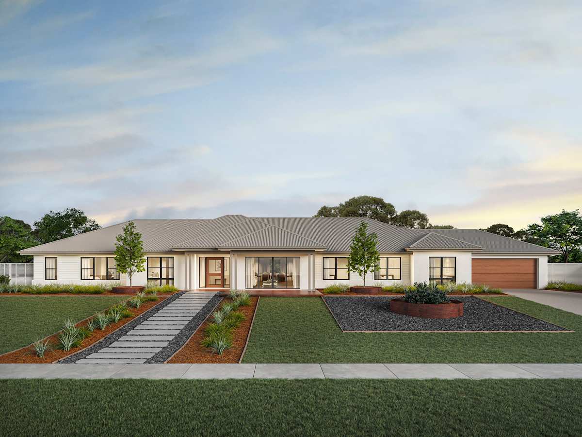 Hermitage Executive house design with Arizona facade