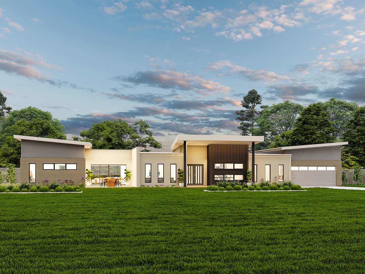 Rosewood house design with Sapphire facade