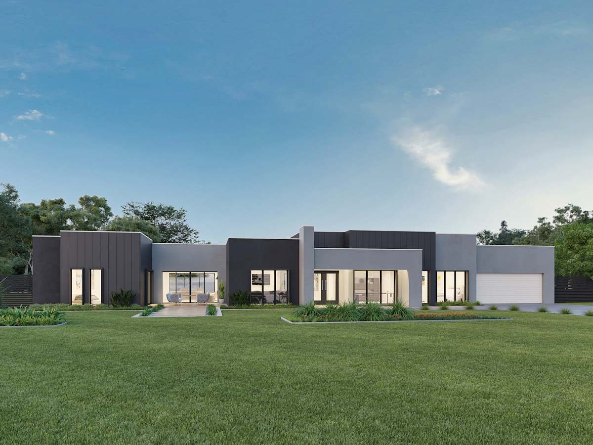Rosewood house design with Antwerp facade