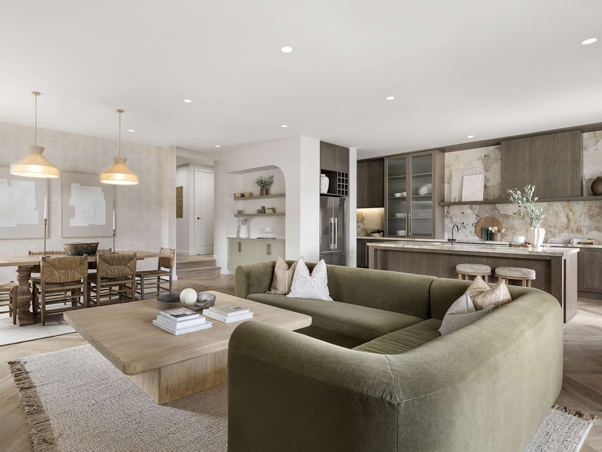 Waverton 35 House Design Living Dining Kitchen in Urban style