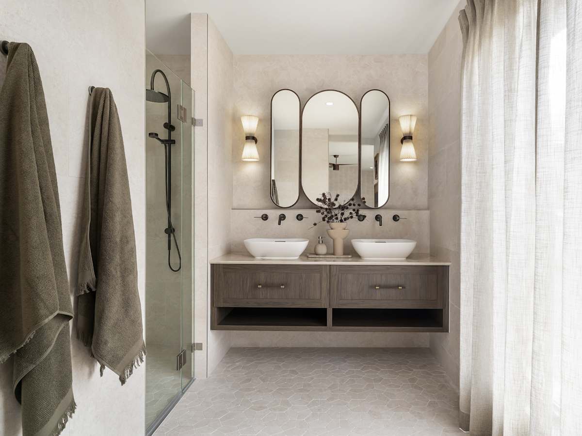 Waverton 35 House Design Ensuite in Urban style