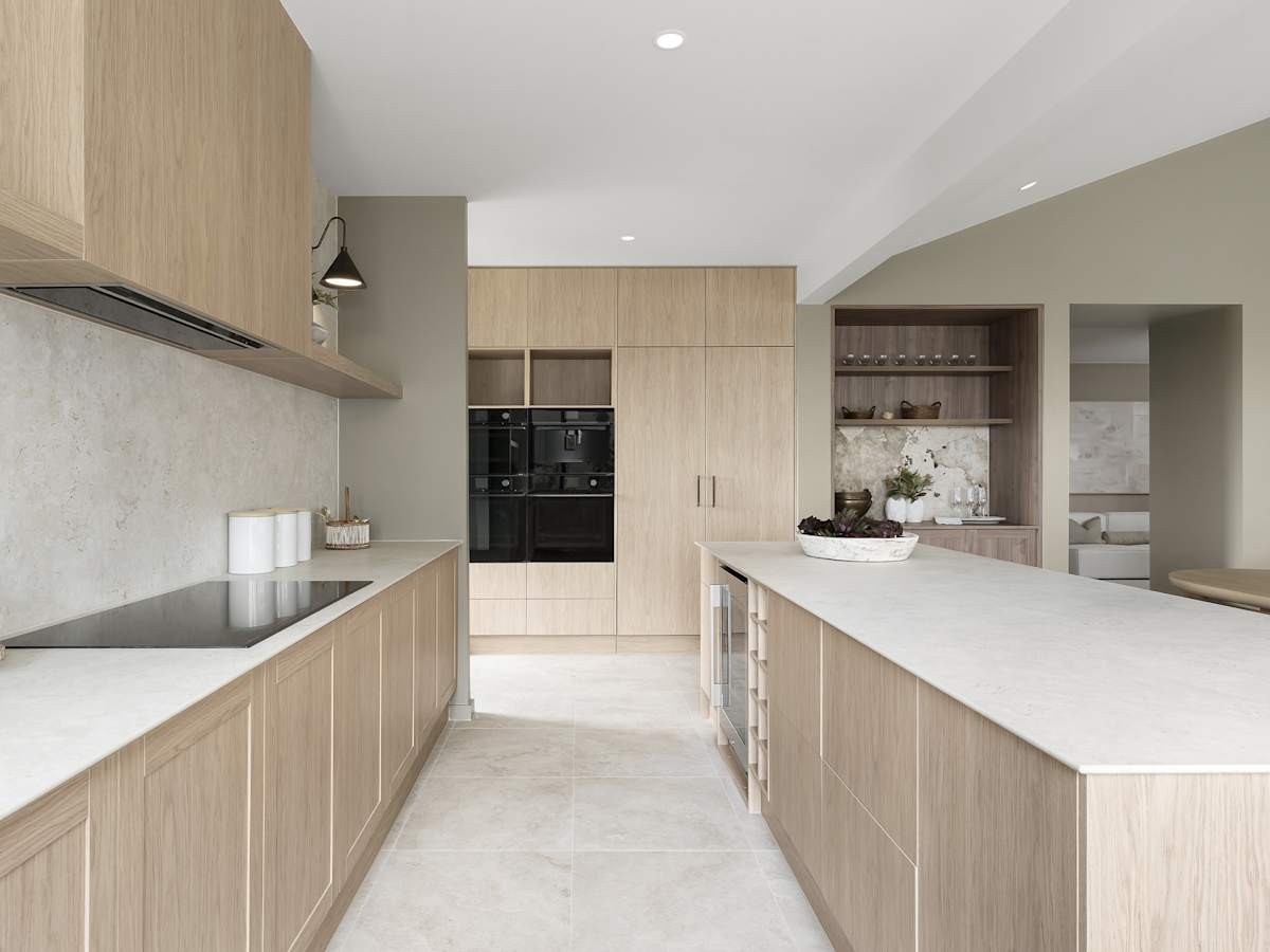 Cranbourne Executive House Design Kitchen in Contempo Style