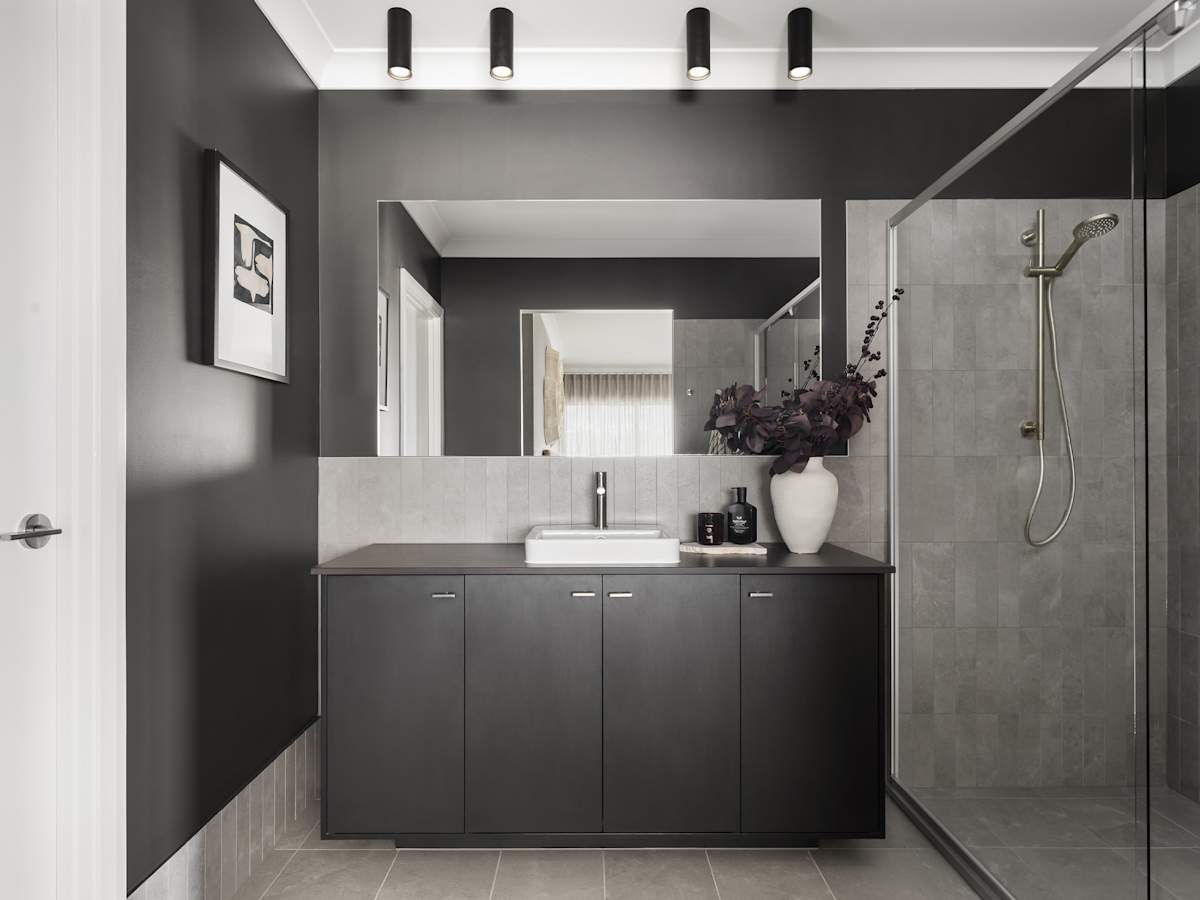 Lagos One House Design Bathroom in Contempo style