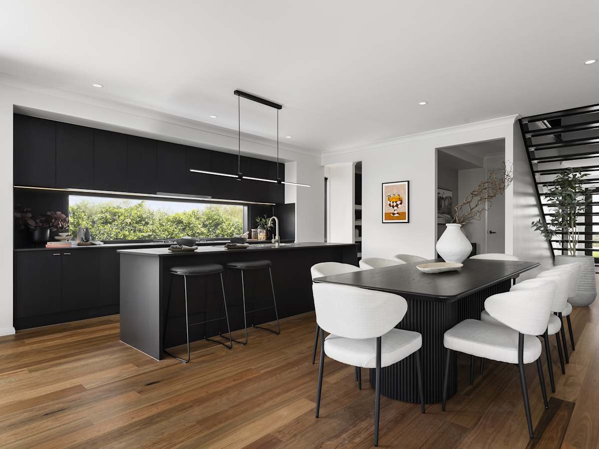 Lagos One House Design Kitchen Dining in Contempo style