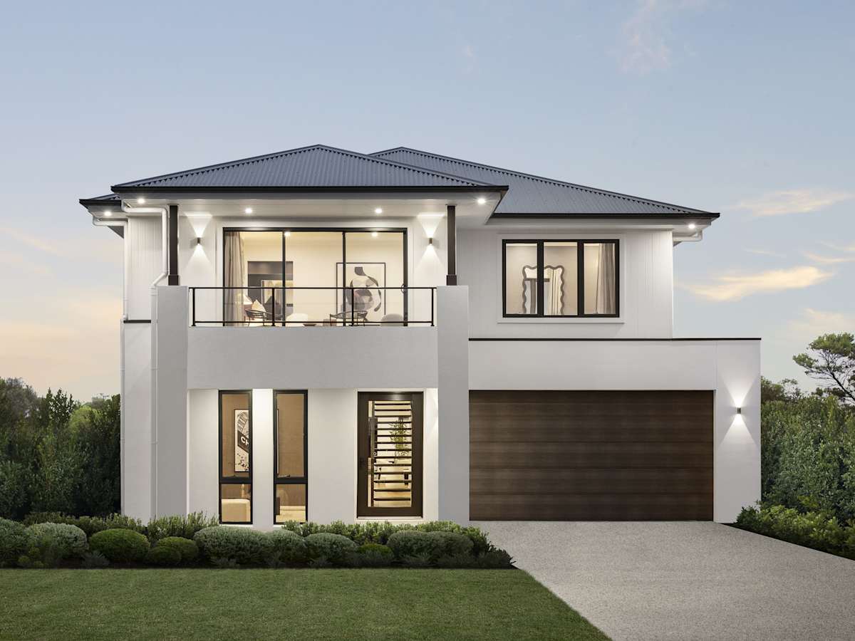 Lagos One House Design Wilderness Facade in Contempo style