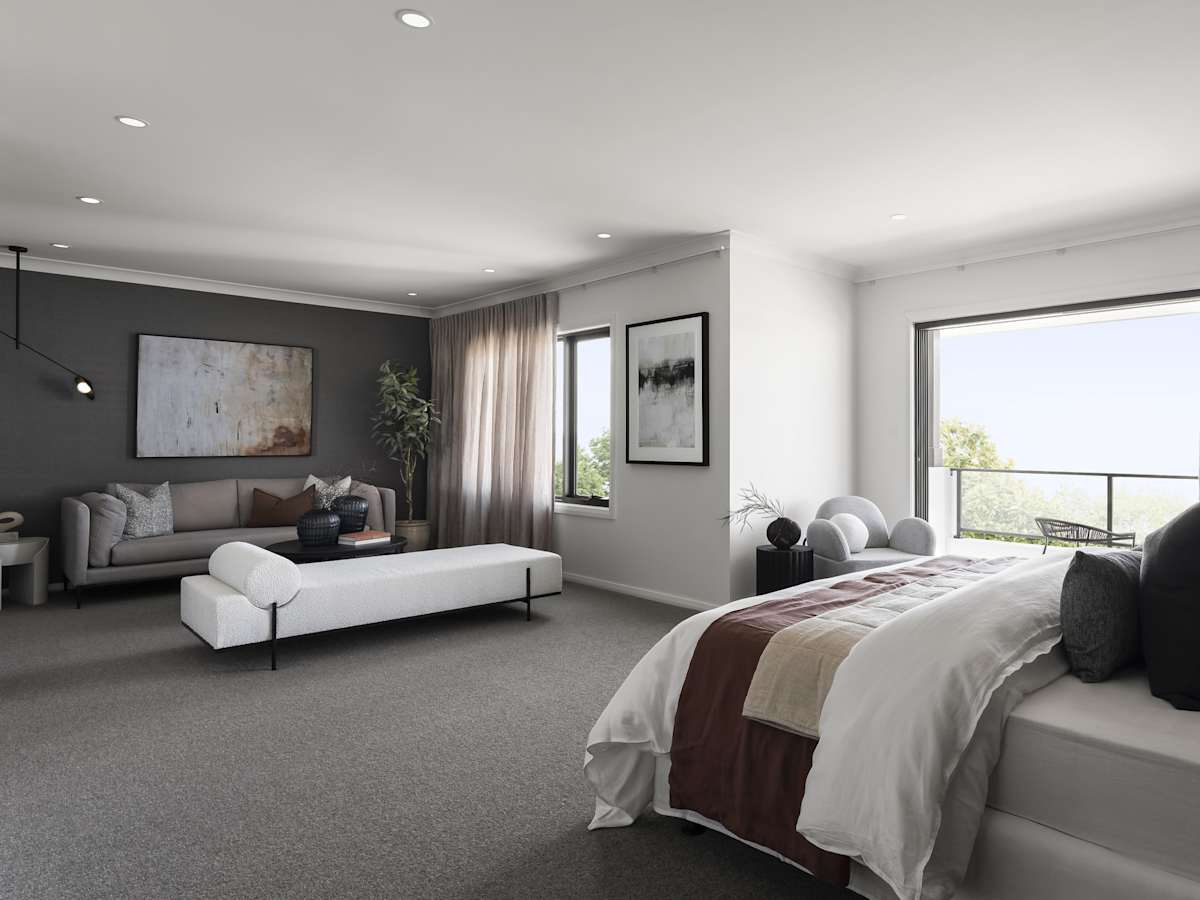 Lagos One House Design Main Bedroom Parents Retreat in Contempo style